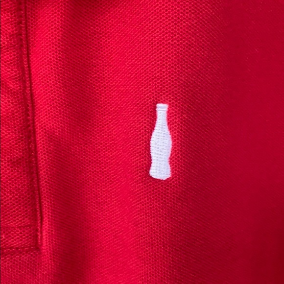 Coca Cola red youth xsmall polo - Picture 2 of 3